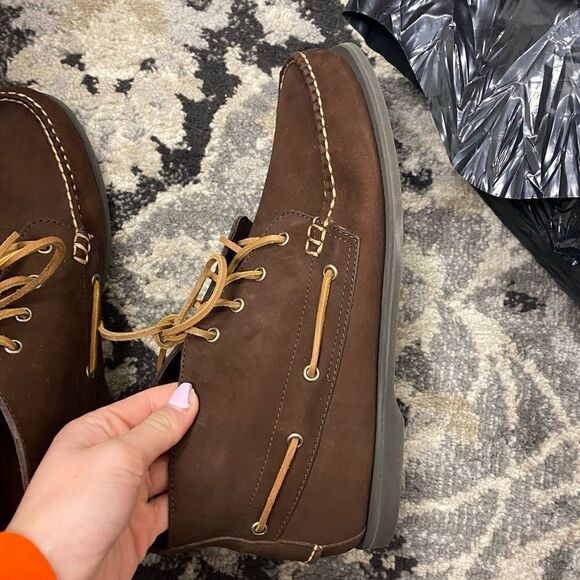 J. Crew Factory Leather chukka boot Item BA031 - Picture 7 of 8